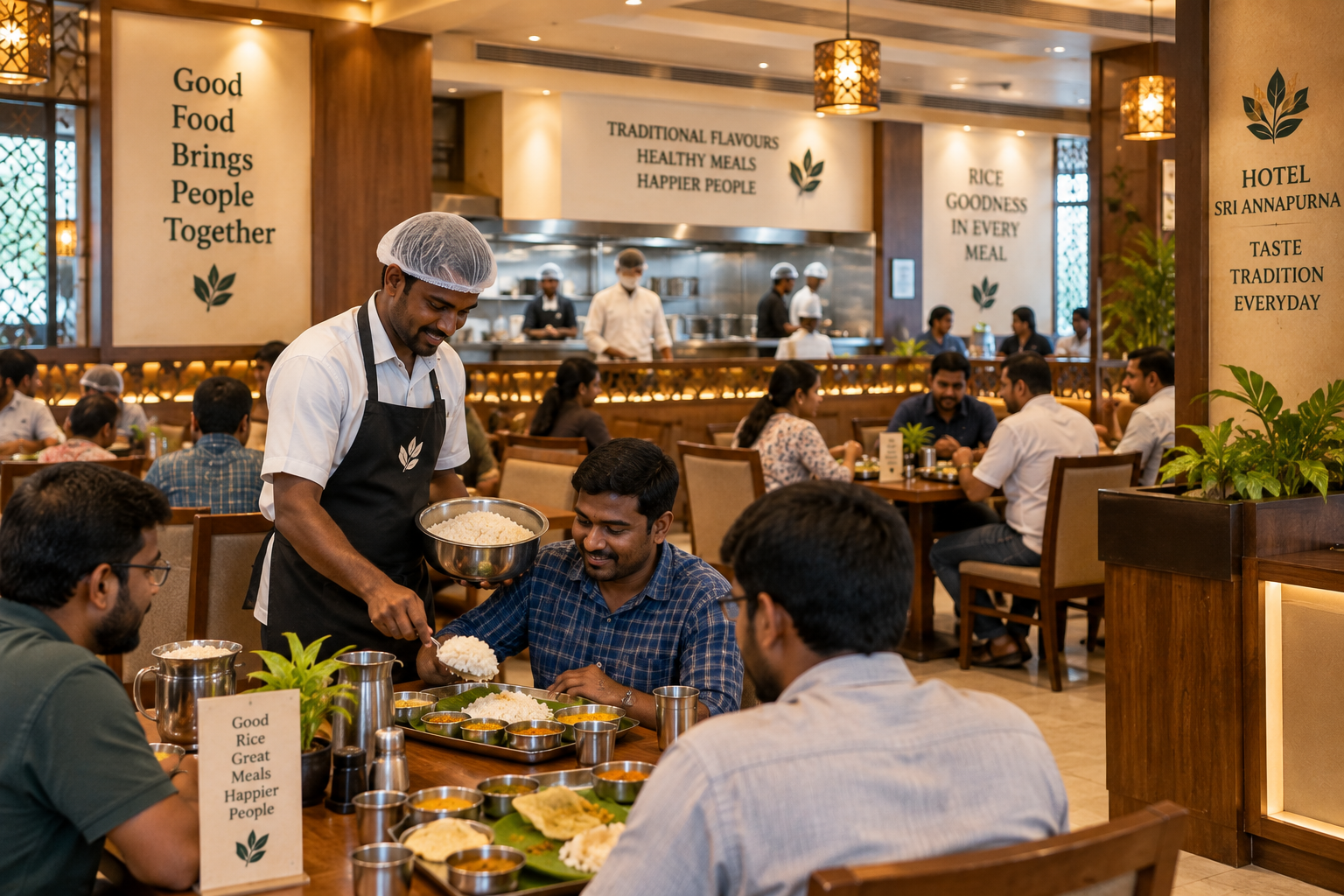 Hotel restaurant